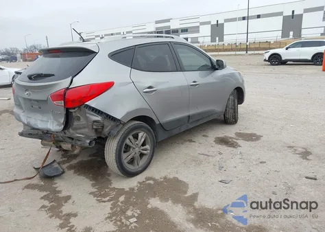 2010 Hyundai Tucson Gls from USA, damaged, VIN KM8JU3AC1AU095628